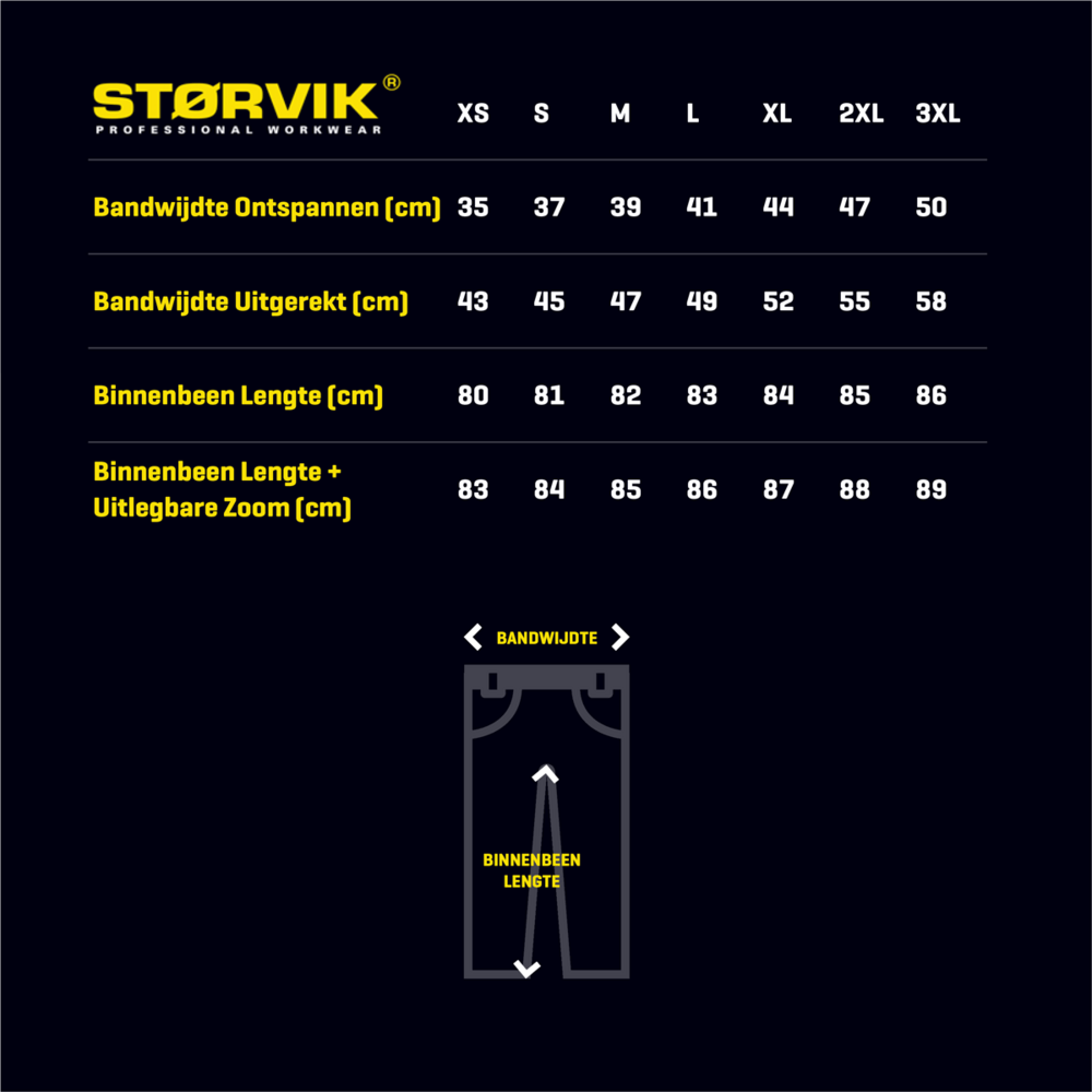 STØRVIK Stretch Werkbroek Tim