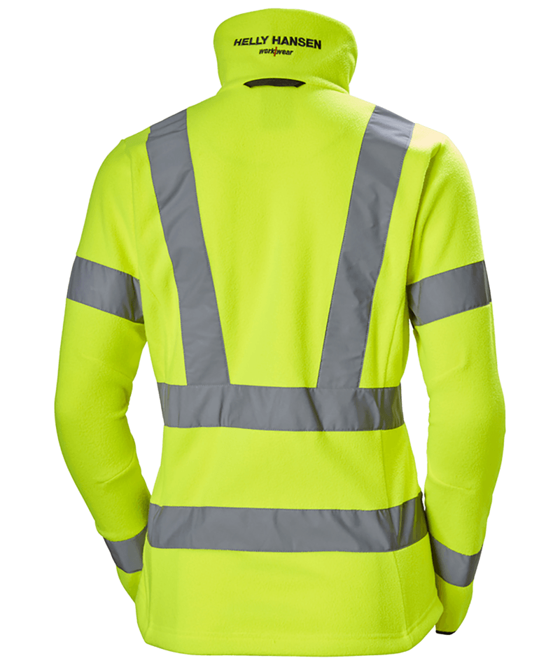 HELLY HANSEN W LUNA HI VIS FLEECE JACKET 72174