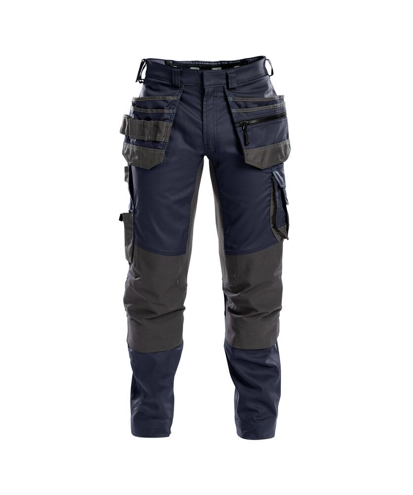Dassy Flux Holsterzakkenbroek met stretch en kniezakken