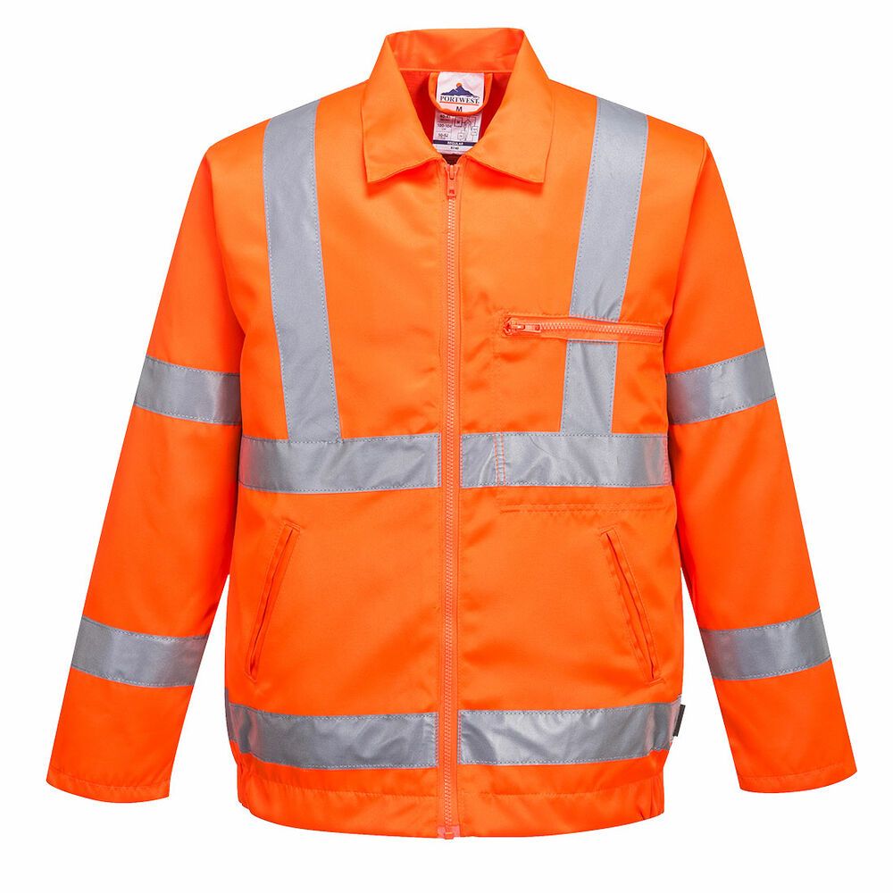 Hi-Vis Polyester Katoenen Bomberjack