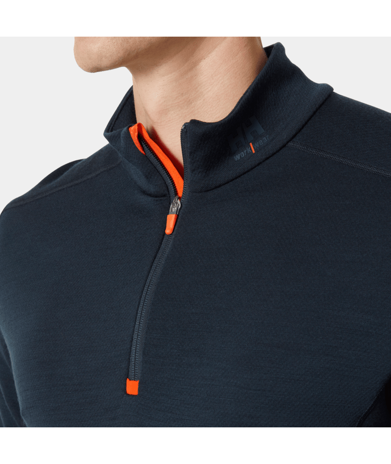 HELLY HANSEN HH LIFA MERINO HALF ZIP 75107
