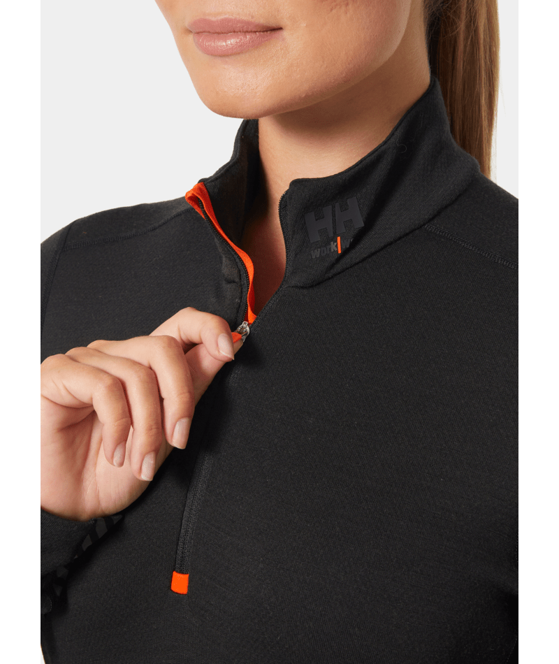 HELLY HANSEN W HH LIFA MERINO HALF ZIP 75210