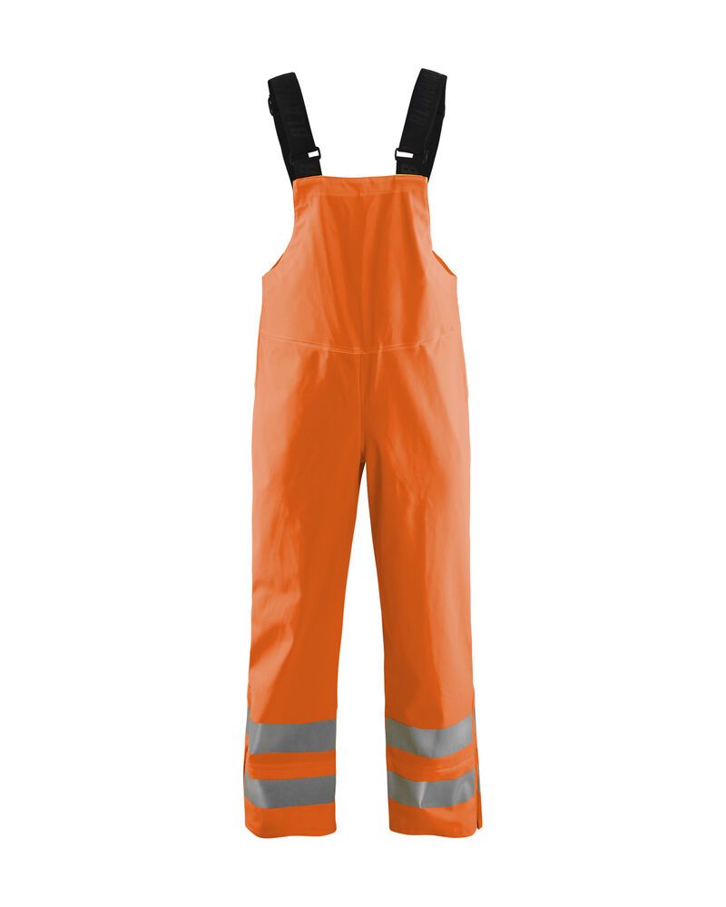 Blåkläder 1386 Bretelregenbroek High Vis LEVEL 3