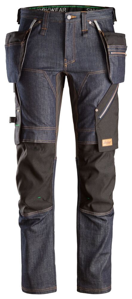Snickers FlexiWork, Denim Werkbroek+



 6956