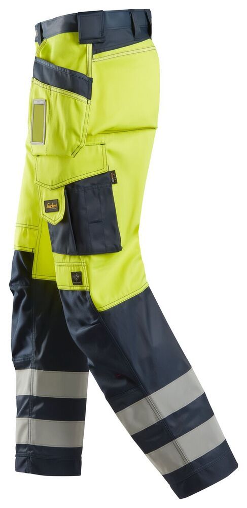 Snickers Broek High Visibility, klasse 2 3233