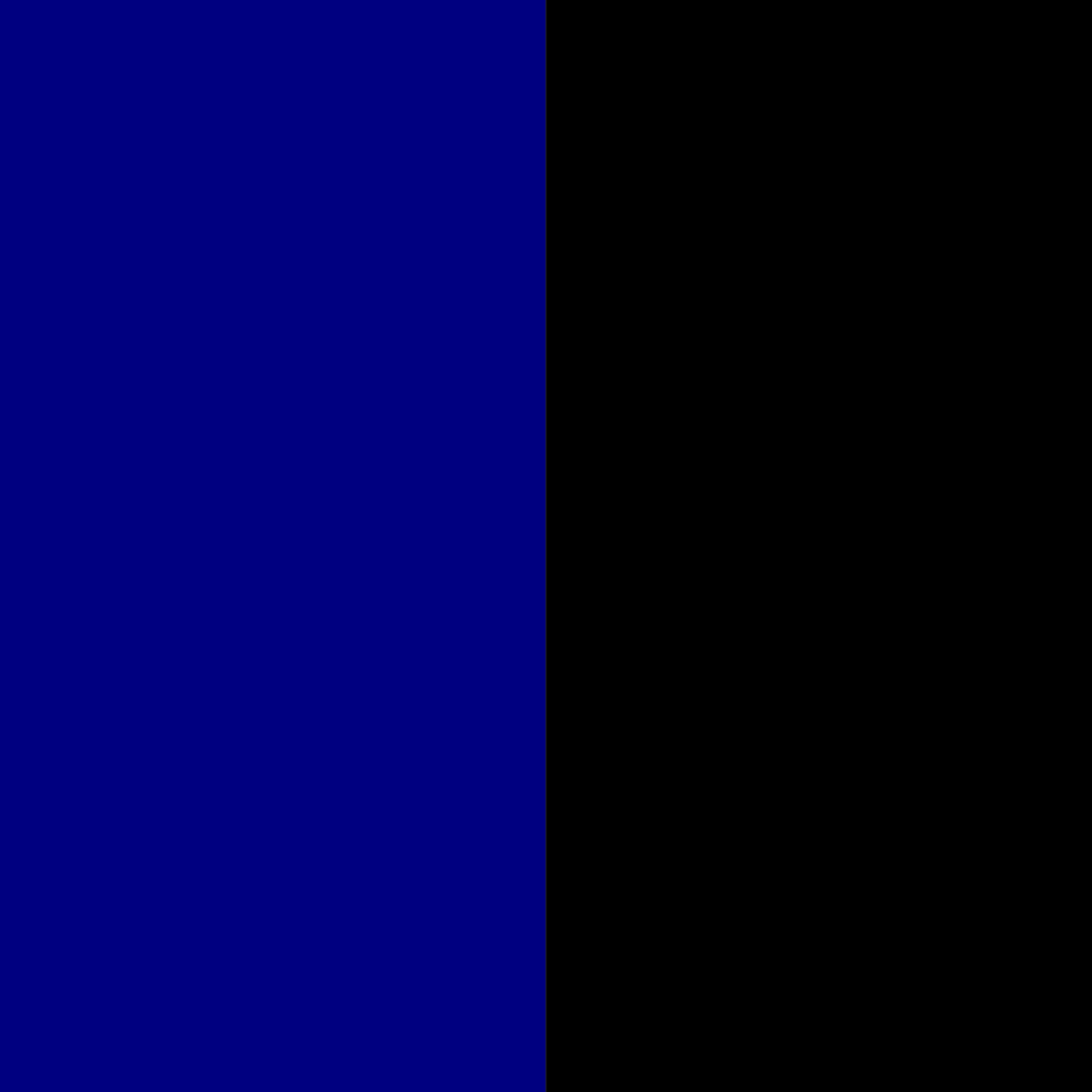 donker marineblauw/zwart