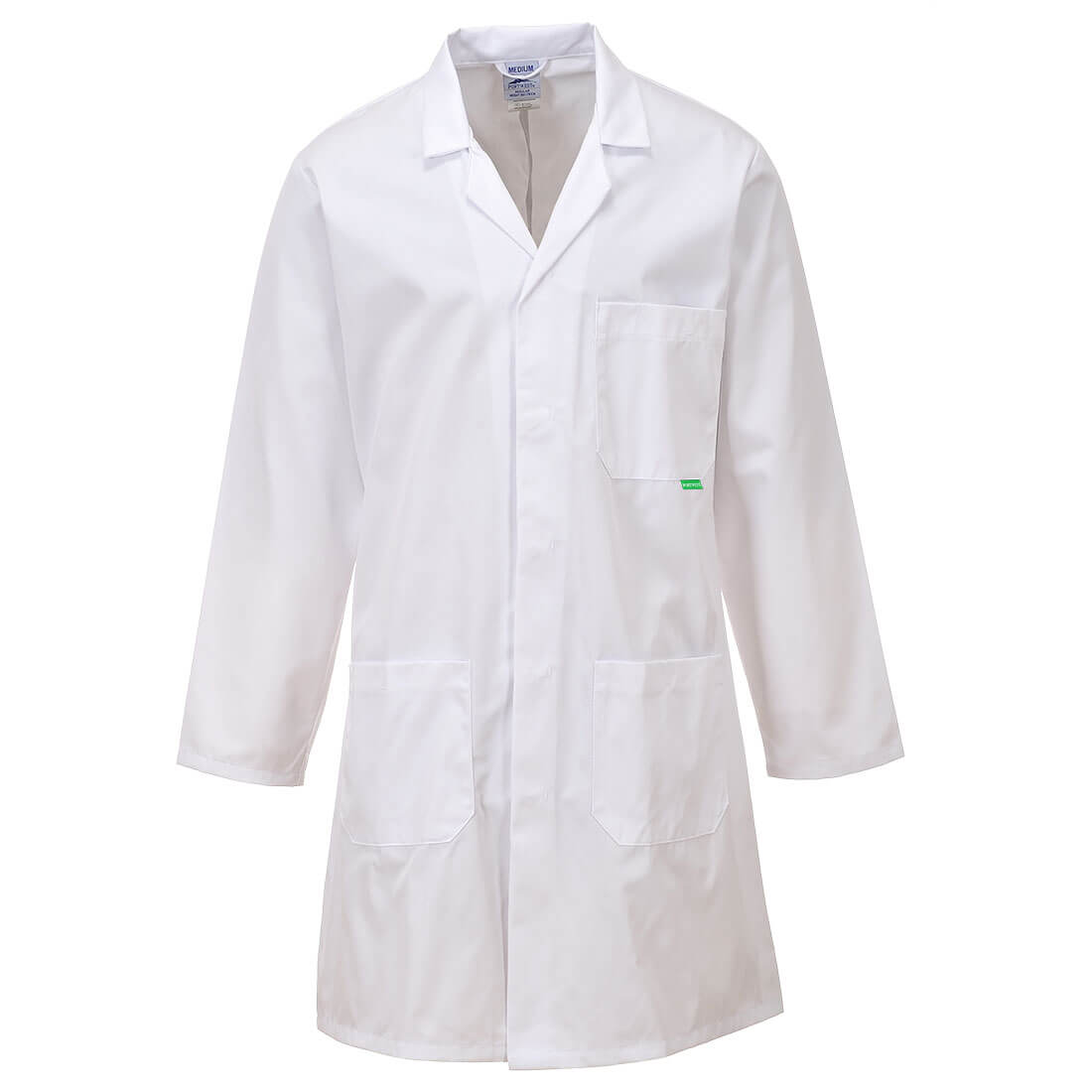 Anti-microbiële laboratoriumjas