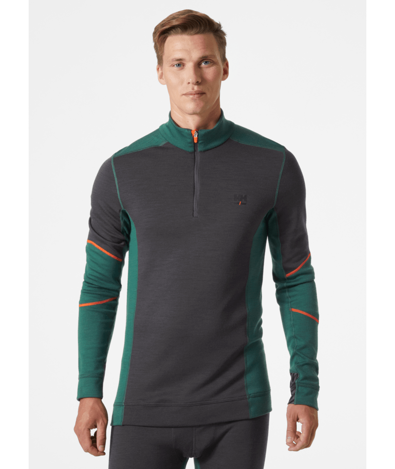 HELLY HANSEN HH LIFA MERINO HALF ZIP 75107