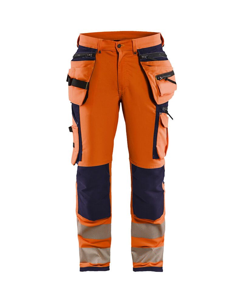 Blåkläder 1997 High Vis werkbroek met 4-weg stretch