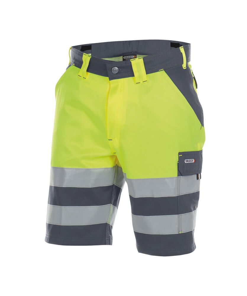 cementgrijs/fluogeel