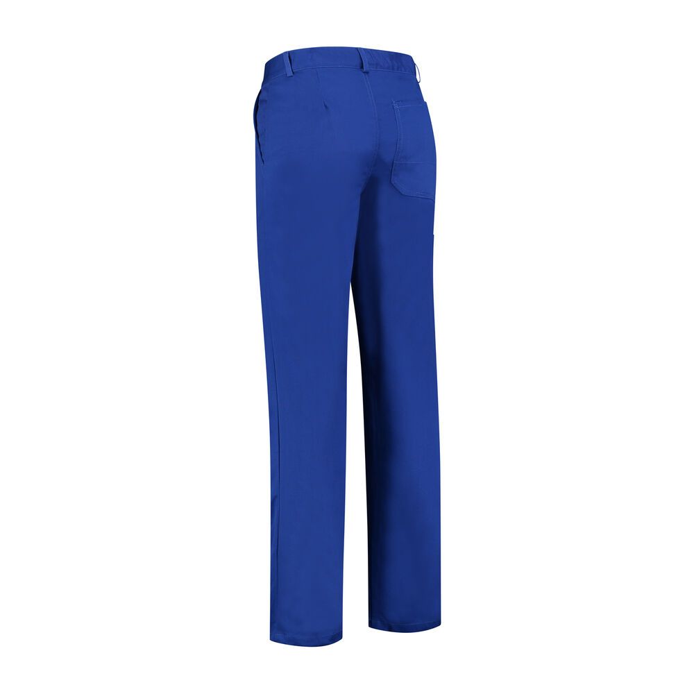 Werkbroek polyester/katoen korenblauw maat 58