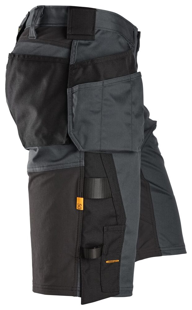 Snickers AllroundWork, Stretch Loose fit Korte Werkbroek met holsterzakken 6151
