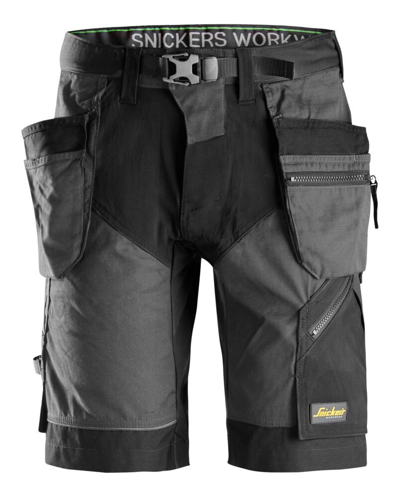 Snickers FlexiWork, Korte Broek+ met holsterzakken 6904