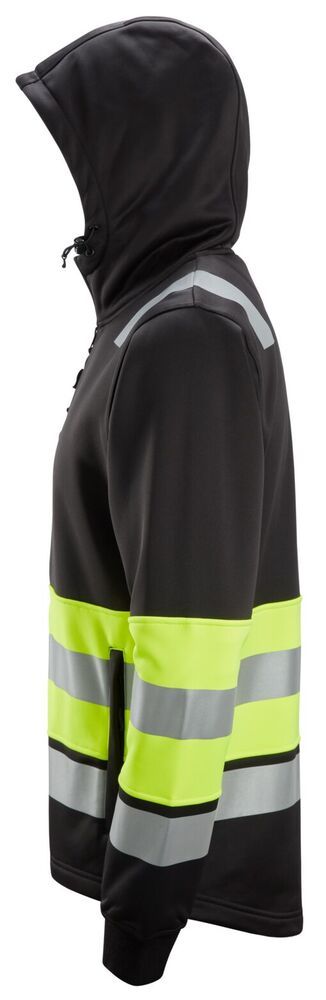 Snickers High-Vis Klasse 1, Hoodie met Rits 8038