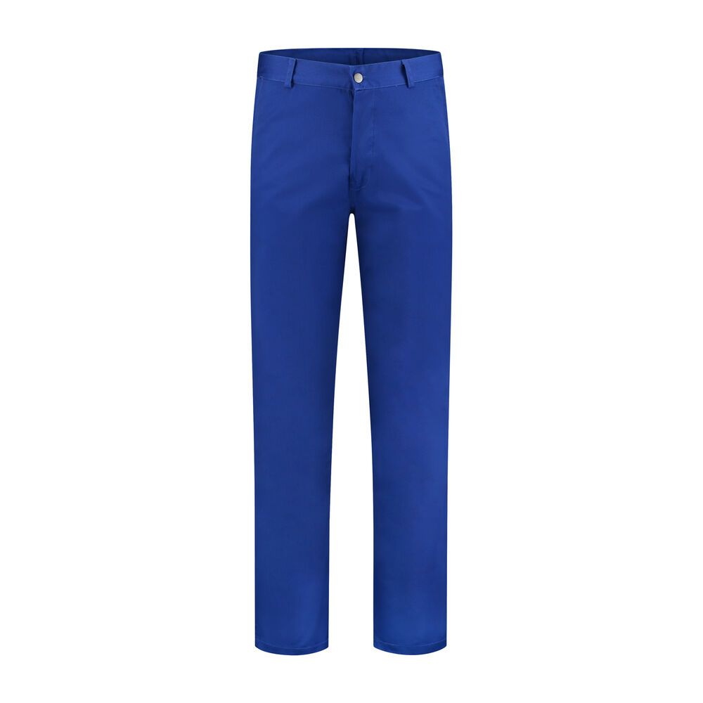 Werkbroek polyester/katoen korenblauw maat 58