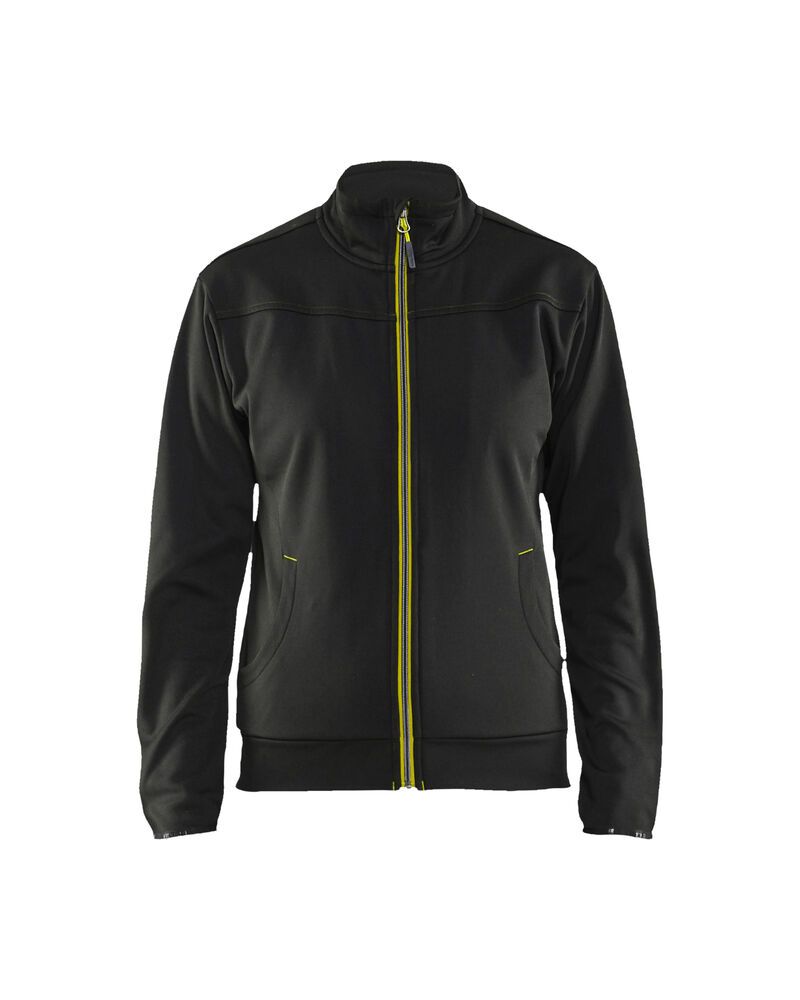 zwart/high vis geel