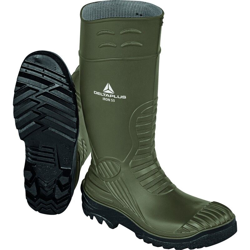 LAARZEN PVC IRON S5 GROEN 41 Delta Plus