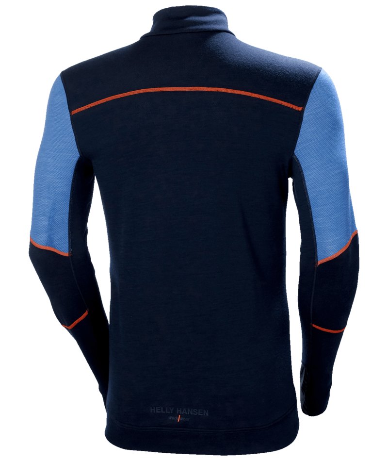 HELLY HANSEN HH LIFA MERINO HALF ZIP 75107
