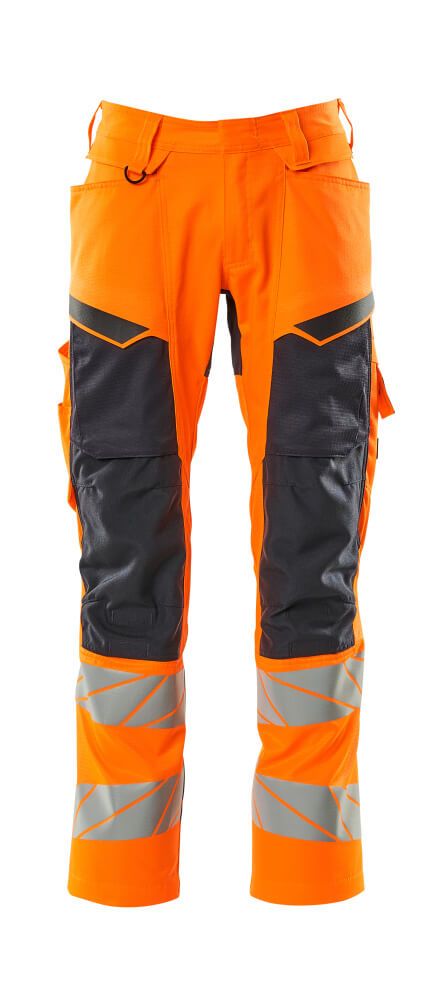 hi-vis oranje/donkermarine