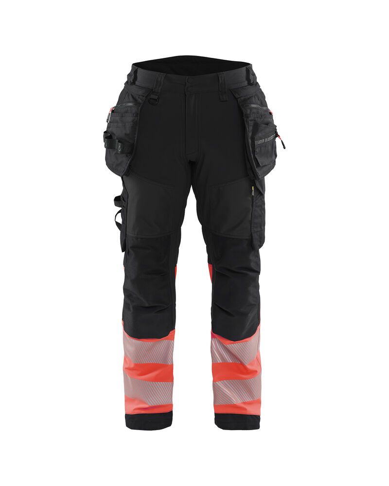 Blåkläder 1821 Softshell Werkbroek High Vis
