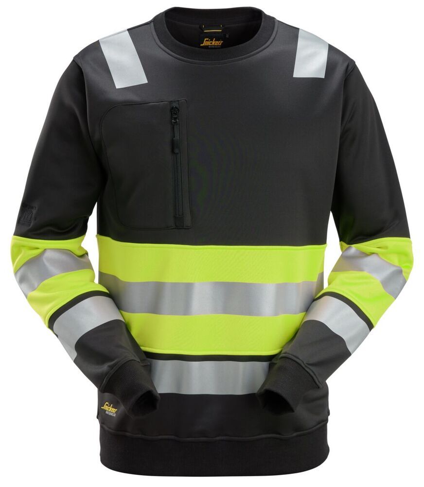 high vis geel/zwart